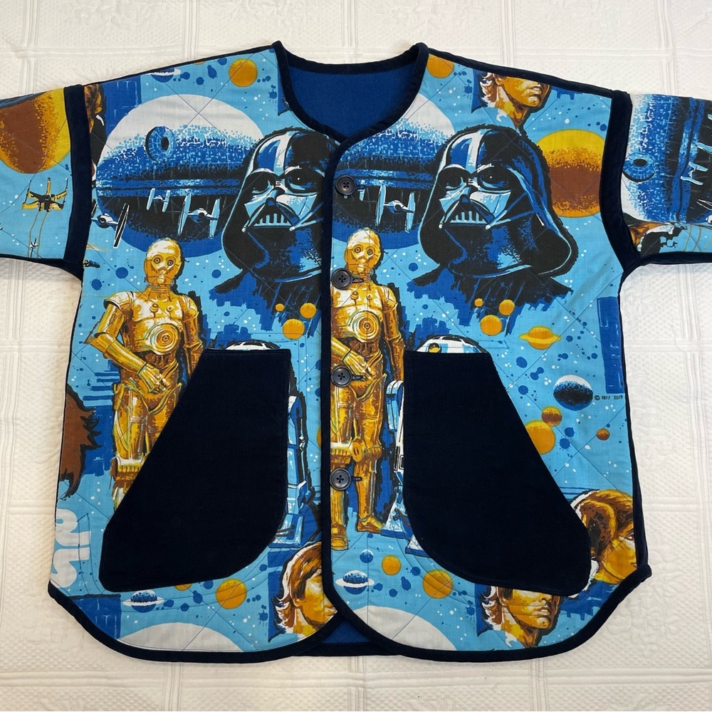Vintage Star Wars Coat - Upcycled